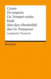 book cover of De imperio Cn. Pompei ad quirites oratio by Цицерон