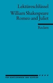 book cover of Romeo und Juliet. Lektüreschlüssel für Schüler by 威廉·莎士比亞