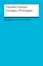 book cover of Theodor Fontane: Irrungen, Wirrungen. Lektüreschlüssel by Reiner Poppe