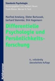 book cover of Differentielle Psychologie und Persönlichkeitsforschung by Manfred Amelang