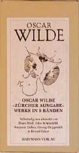 book cover of Werke in 5 Bänden. ' Zürcher Ausgabe' by ऑस्कर वाइल्ड