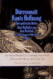 book cover of Kants Hoffnung. Zwei politische Reden by Фрідріх Дюрренматт