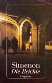 book cover of Le confessionnal by Georges Simenon