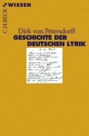 book cover of Geschichte der deutschen Lyrik by Dirk von Petersdorff