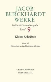 book cover of Jacob Burckhardt: Werke 6; Das Altarbild, Das Porträt, Die Sammler by Jakob Christoph Burckhardt