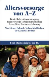 book cover of Altersvorsorge von A - Z by Günther Schaub