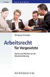 book cover of Arbeitsrecht für Vorgesetzte by Wolfgang Hromadka