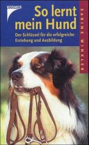 book cover of So lernt mein Hund by Sabine Winkler