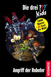 book cover of Die drei ??? Kids und du. Angriff der Roboter (drei Fragezeichen) by Boris Pfeiffer