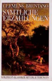 book cover of Sämtliche Erzählungen by Clemens Brentano