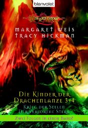 book cover of Die Kinder der Drachenlanze 03 & 04. Krieg der Seelen & Der verlorene Stern by טרייסי היקמן