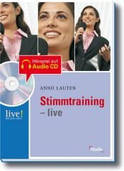 book cover of Stimmtraining live - mit Hör-CD by Anno Lauten