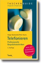 book cover of Telefonieren: Professionelle Gesprächstechniken by Holger Backwinkel