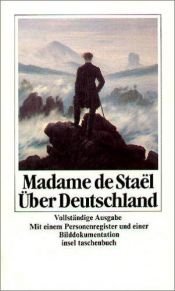 book cover of De l'Allemagne by Madame de Stael