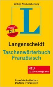 book cover of Langenscheidt Taschenwörterbuch Französisch by Unknown