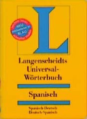 book cover of Langenscheidts Universal-Wörterbuch Spanisch. Spanisch-Deutsch by Langenscheidt Publishers