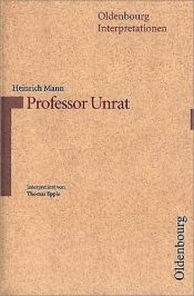 book cover of Oldenbourg Interpretationen, Bd.86, Professor Unrat by Thomas Epple