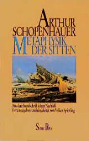 book cover of Metaphysik der Sitten by ארתור שופנהאואר