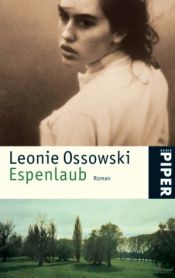 book cover of Espenlaub by Leonie Ossowski