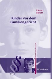 book cover of Kinder vor dem Familiengericht by Rainer Balloff