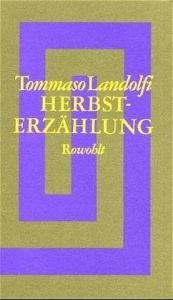 book cover of Herbsterzählung by Thomas Landolfi