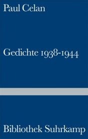 book cover of Gedichte 1938-1944. Aktion Wind der Welt - Poesie in der BS by Paul Celan