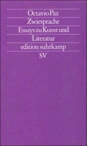 book cover of Zwiesprache. Essays zur Kunst und Literatur. by Октавио Пас