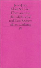 book cover of Kleine Schriften. ( Neue Folge, 437). by James Joyce