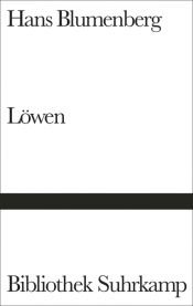 book cover of Löwen by ハンス・ブルーメンベルク