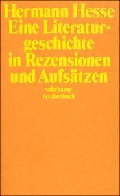 book cover of Eine Literaturgeschichte in Rezensionen und Aufsätzen by 헤르만 헤세
