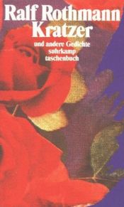 book cover of Kratzer und andere Gedichte by Ralf Rothmann