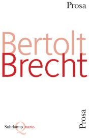 book cover of Prosa (Quarto) by Бертольт Брехт