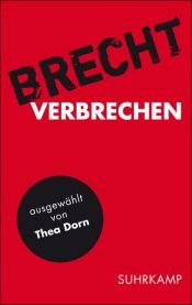 book cover of Verbrechen by برتولت برشت