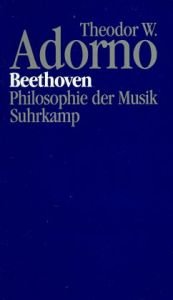book cover of Nachgelassene Schriften Band1: Beethoven by Теодор Адорно