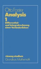 book cover of Differential- und Integralrechnung einer Veränderlichen by Otto Forster