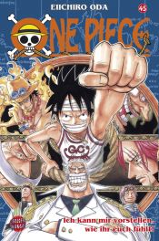 book cover of One Piece 45: Guessing the True Motives by Oda Eiichiro