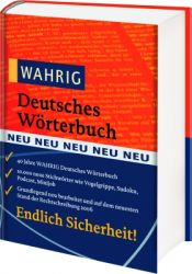 book cover of Wahrig Deutsches Wörterbuch by Françoise Egli