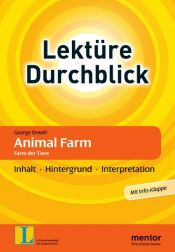 book cover of Animal Farm. Farm der Tiere. Buch mit Info-Klappe: Inhalt - Hintergrund - Interpretation by Džordžs Orvels