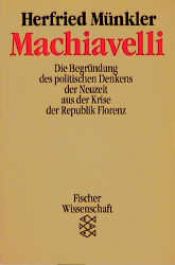 book cover of Machiavelli by Herfried Münkler