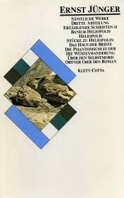 book cover of Heliopolis. Rückblick auf eine Stadt by Ernst Jünger