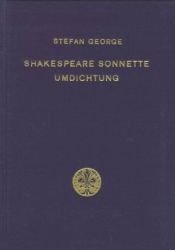 book cover of Shakespeare Sonette by Stefan George