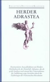 book cover of Adrastea by JG Herder