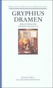 book cover of Andreas Gryphius: Dramen by Andreas Gryphius