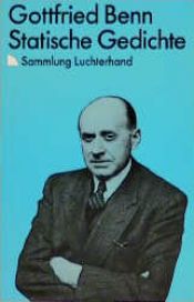 book cover of Statische gedichten by Gottfried Benn