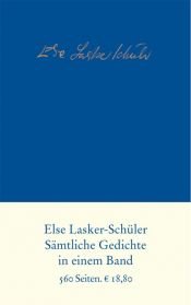 book cover of Sämtliche Gedichte by Else Lasker-Schüler