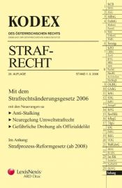 book cover of KODEX Strafrecht by Helmut Fuchs