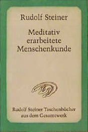 book cover of Meditativ erarbeitete Menschenkunde by رودلف شتاينر