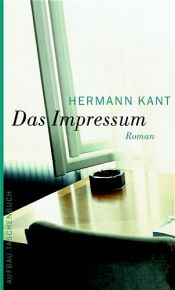 book cover of Impresszum by Hermann Kant