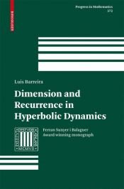 book cover of Dimension and Recurrence in Hyperbolic Dynamics (Progress in Mathematics) by Luis Barreira