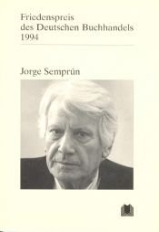 book cover of Friedenspreis des Deutschen Buchhandels. Ansprachen aus Anlass der Verleihung by Jorge Semprun